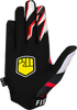 FIST HANDWEAR Strapped 90's Gloves - Red - 2XL F-GS-01027-2XL