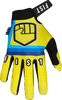 FIST HANDWEAR Strapped 90's Gloves - Yellow - Small F-GS-01026-S