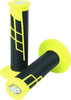ProTaper Clamp-On 1/2 Waffle Grip - Neon Yellow/Black