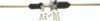 QuadBoss 16-19 Polaris General 1000 EPS Steering Rack Assembly