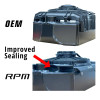 RPM Can-Am X3 2020-2026 Sealed Intercooler Fan Shroud and 10" 10 Blade Brushless Fan Upgrade