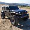 Westin 18-22 Jeep Wrangler JL Unlimited Outlaw Nerf Step Bars - Textured Black