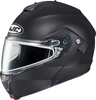 HJC C91 Modular Snow Helmet - Dual Pane - Solid - Semi-Flat Black - Small EP25SUS4XBSV