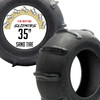 35" x 13.5" x 15" - Single SLIDER Rear Paddle Tire (10-16 Paddle Options)