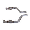 BBK 05-15 Dodge Challenger Charger Short Mid X Pipe w/Catalytic Converters 2-3/4 For LT Headers