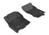 3D MAXpider 2005-2015 Nissan Pathfinder/Xterra Kagu 1st Row Floormat - Black