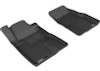 3D MAXpider 2005-2009 Ford Mustang Kagu 1st Row Floormat - Black