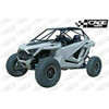 CageWRX Polaris RZR PRO XP "SUPER SHORTY" 2-Door Assembled Roll Cage with Roof (Raw)