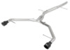 aFe 17-19 Audi A4 (L4-2.0L) MACH Force-Xp Stainless Steel Axle-Back Exhaust System - Black Tip