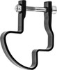 AXIA MODCLPFIN-BK Inward Cage Clamp for Can-Am Vehicles - Universal Roll Cage Mounting Bracket