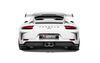 Akrapovic 2018 Porsche 911 GT3 (991.2) Slip-On Race Line (Titanium) w/Titanium Tail Pipe Set