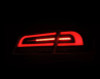 AlphaRex 12-21 Tesla Model S LUXX-Series LED Tail Lights - Black
