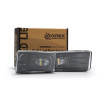 AlphaRex 07-13 Chevrolet Silverado/04-17 Tahoe DoubleTap Dual Color LED Proj Fog Lights - Wt/Ambr