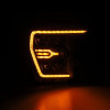 AlphaRex 21-22 Ford F-150 NOVA LED Proj Headlights Plank Style Blk w/Activ Light/Seq Signal