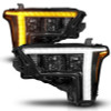 ANZO 22-24 Toyota Tundra (w/Factory LED Refl.) Z-Series Full LED Proj Headlights - Pass. Side ONLY