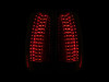 ANZO 2007-2011 Cadillac Escalade LED Taillights Chrome