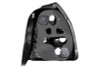 ANZO 1996-2000 Honda Civic Taillights Black