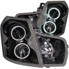ANZO 2003-2007 Cadillac CTS Projector Headlights w/ Halo Black (CCFL)