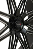 St7 Wheel 24x9 5+4 (0mm) 4/137 Gloss Black Milled