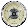 AutoMeter Gauge Kit 5 Pc 3-3/8in. & 2-1/16in. Elec Speedo W/Wheel Odo Prestige Antique. Ivory