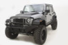 AVS 07-18 Jeep Wrangler Unlimited Ventvisor & Aeroskin Deflector Combo Kit - Matte Black