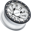 Alpha Hyper Wheel 4/156 Hyper Silver/Blk 15x7 (+10mm)