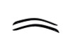 AVS 07-13 Chevy Silverado 1500 Standard Cab Ventvisor Outside Mount Window Deflectors 2pc - Smoke