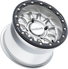 Alpha Hyper Wheel 4/137 Hyper Silver/Blk 15x10 (+10mm)