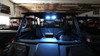 UTV Rearview Mirror built in LED dome light (Fits: RZR, X3, Rangers)