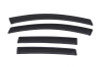AVS 13-18 Ford C-Max Ventvisor Outside Mount Window Deflectors 4pc - Smoke