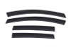 AVS 13-18 Ford C-Max Ventvisor Outside Mount Window Deflectors 4pc - Smoke