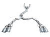 AWE Tuning 19-23 Audi C8 S6/S7 2.9T V6 AWD Track Edition Exhaust - Chrome Silver Tips