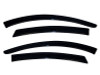AVS 09-13 Mazda 6 Ventvisor Outside Mount Window Deflectors 4pc - Smoke