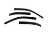 AVS 01-05 Honda Civic Ventvisor Outside Mount Window Deflectors 4pc - Smoke