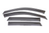 AVS 13-18 Hyundai Santa Fe (Excl. XL Model) Ventvisor Outside Mount Window Deflectors 4pc - Smoke