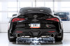 AWE 2020 Toyota Supra A90 Non-Resonated Touring Edition Exhaust - 5in Diamond Black Tips