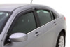 AVS 07-10 Chrysler Sebring Ventvisor Outside Mount Window Deflectors 4pc - Smoke