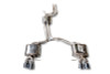 AWE Tuning Audi 8R SQ5 Touring Edition Exhaust - Quad Outlet Chrome Silver Tips