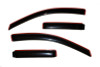 AVS 07-10 Jeep Compass Ventvisor In-Channel Front & Rear Window Deflectors 4pc - Smoke