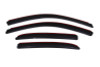 AVS 03-07 Honda Accord Ventvisor In-Channel Front & Rear Window Deflectors 4pc - Smoke