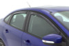 AVS 12-18 Ford Focus Ventvisor In-Channel Front & Rear Window Deflectors 4pc - Smoke