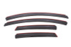 AVS 12-18 Ford Focus Ventvisor In-Channel Front & Rear Window Deflectors 4pc - Smoke