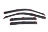 AVS 11-18 Dodge Charger Ventvisor In-Channel Front & Rear Window Deflectors 4pc - Smoke