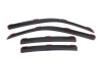 AVS 11-18 Dodge Charger Ventvisor In-Channel Front & Rear Window Deflectors 4pc - Smoke