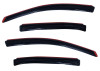 AVS 10-18 Ford Taurus Ventvisor In-Channel Front & Rear Window Deflectors 4pc - Smoke