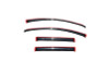 AVS 07-14 Ford Edge Ventvisor In-Channel Front & Rear Window Deflectors 4pc - Smoke