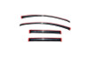 AVS 07-14 Ford Edge Ventvisor In-Channel Front & Rear Window Deflectors 4pc - Smoke