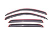 AVS 07-13 Chevy Avalanche Ventvisor In-Channel Front & Rear Window Deflectors 4pc - Smoke