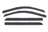 AVS 15-18 Chevy Silverado 2500 Crew Cab Ventvisor Front & Rear Window Deflectors 4pc - Smoke