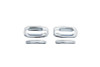 AVS 07-13 Chevy Silverado 1500 Door Handle Covers (2 Door) 4pc Set - Chrome